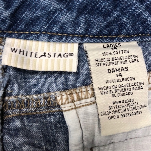 SOLD • White Stag | Blue Denim Shorts - Picture 6 of 7